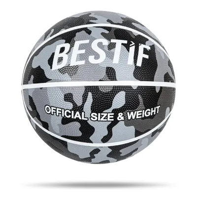 Produktbild von Basketball Ball für Kinder Erwachsene Basketbälle NBA Training | Bälle für Indoor und Outdoor Camouflage Gr. 7
