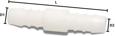 Produktbild von Schlauchverbinder Kunststoff Tülle 10 mm