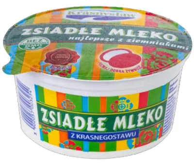Zdjęcie produktu dla Zsiadłe mleko z Krasnegostawu 400 g