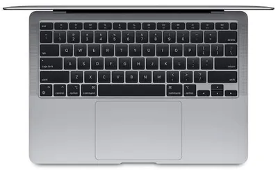 Produktbild von Apple MacBook Air/M1/13,3"/2560x1600/8GB/256GB SSD/M1/Big Sur/Space Gray/1R