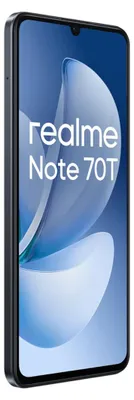 Obrázok produktu pre realme Note 70T, 17,1 cm (6.74"), 4 GB, 128 GB, 50 MP, Android 15, Čierna
