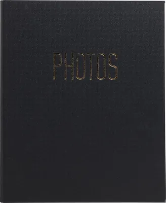 Image de Exacompta Album photo classeur 60 pages noires OfficeByMe Noir 17601E