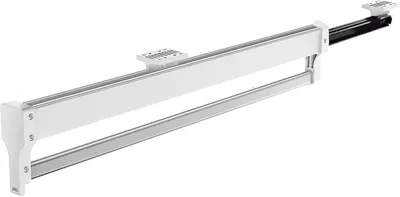 Produktbild von Ausziehbare Kleiderstange zum Herausziehen der Kleiderbügel Verstellbarer Kleiderschrank Teleskopstange Kleiderstange 292mm Weiß