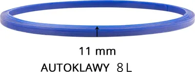 Zdjęcie produktu dla Lafomed uszczelka silikonowa do autoklaw?w 8 L