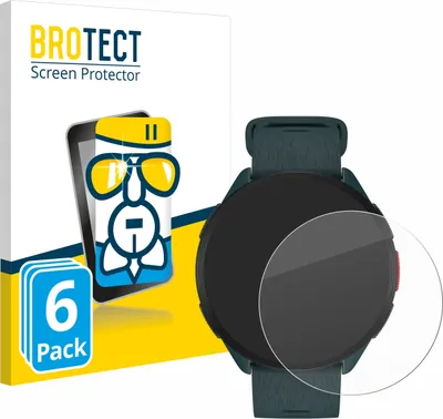 Produktbild von 6x BROTECT Schutzglas für Polar Pacer Schutzfolie Panzer Folie Glas Display Schutz klar