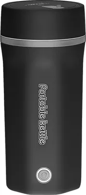 Produktbild von Tragbarer Reise-Wasserkocher, 500 ml, Edelstahl, tragbarer Wasserkocher zum Kochen von Wasser, 300 W, auslaufsicher, doppelwandiger persoenlicher Warmwasserboiler mit Warmhaltefunktion