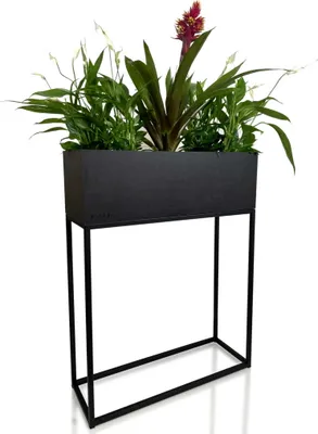Obrázok produktu pre Záhon štvorcový LOFT FIORINO z kovu 42x22x80 cm