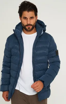 Produktbild von SOULSTAR Herren Winterjacke S2KUPWARA Herren Pufferjacke mit Kapuze warme Steppjacke Mens Jacket