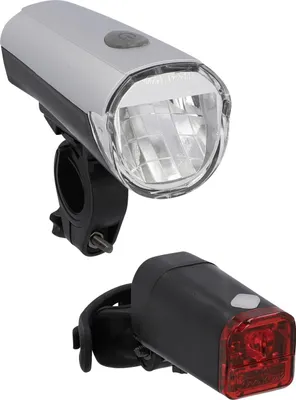 Obrázek produktu pro Fisher-Price 85330, Zadní + přední světlo (sada), Černá, Červená, Stříbrná, LED, Noční, 20 lm, 10 lm