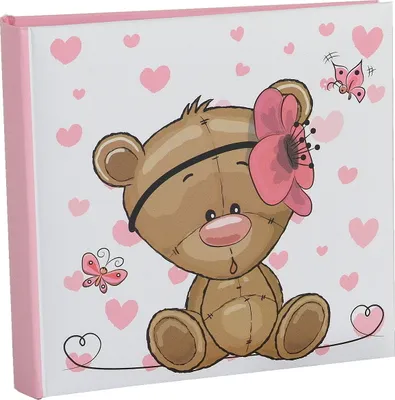 Zdjęcie produktu dla TEDDY PINK fotoalbum dziecięcy kieszeniowy BB-200 10x15