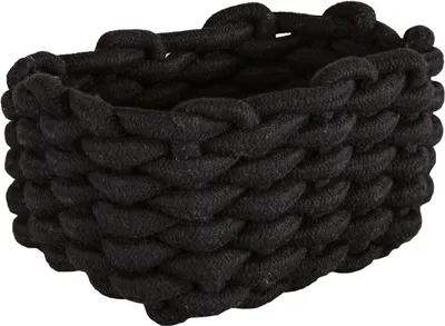 Produktbild von Kleine Wolke Aufbewahrungskorb FELLONE Schwarz M