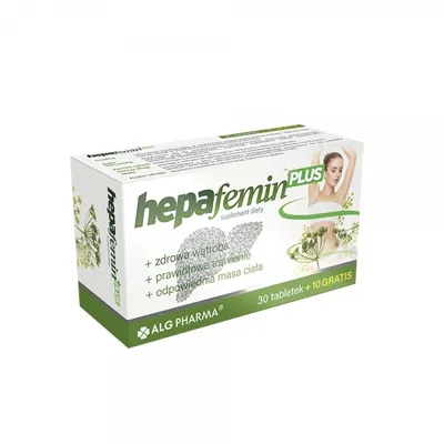Productafbeelding van Alg Pharma Hepafemin PLUS, 40 tabletten
