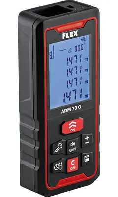 Immagine prodotto di Flex Laserentfernungsmesser ADM 70 G (Arbeitsbereich 0,05-70 m, ± 3 mm)