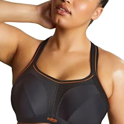 Zdjęcie produktu dla Biustonosz push-up sportowy damski Sculptresse firmy Panache, czarny, rozmiar 80E