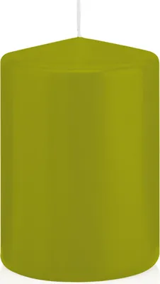Produktbild von Stumpenkerzen Grün Ø 68 x 100 mm, 12 Stück