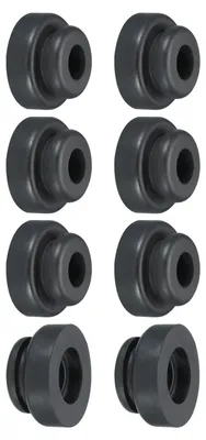 Kompressor-Montagefüße Gummi 11x23 mm 8 Stück