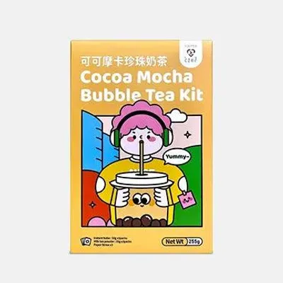 Produktbild von Tokimeki Cocoa Mocha Bubble Tea Kit 255g