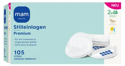 Produktbild von Stilleinlagen "Premium" 105 Stck