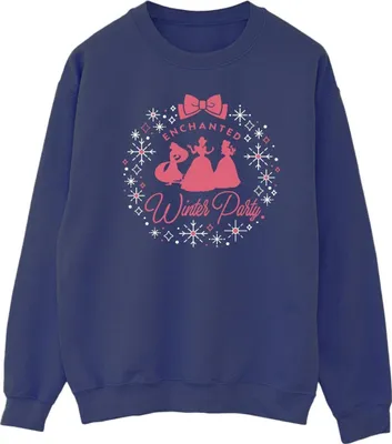 Image de Disney - Sweat-shirt « Princess Winter Party » pour homme BI43500 (XL) (bleu marine)