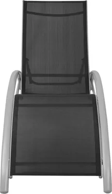 Obrázek produktu pro vidaXL Sunbed Aluminium Black