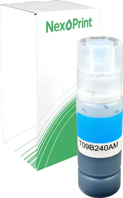 Produktbild von Druckerpatrone kompatibel zu Epson C13T09B240 107 cyan EcoTank ET-18100