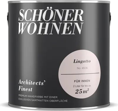 Produktbild von Schöner Wohnen Architects' Finest, 2 Liter 25 m² Lingotto Samtmatt