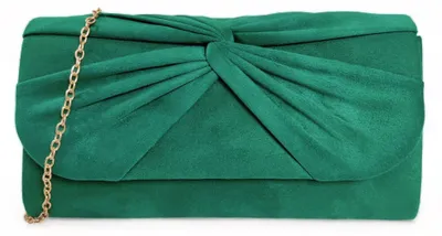 Image de Clutch en daim élégante, idéale pour les mariages et les événements