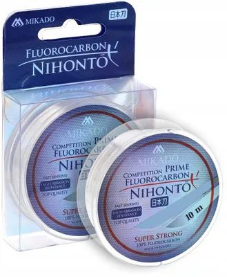 Produktbild von Mikado Fluorocarbon Prime Angelschnur 0,12mm 10m