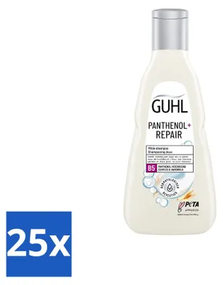 Obrázok produktu pre 25 ks šampónu Guhl Panthenol+ Repair, 250 ml – výhodný balík