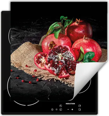 Produktbild von DarHaus Herdabdeckplatte 50x52 cm Anti Rutsch Matte Aufrollbar, Fruchtzuschuss