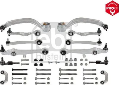 Produktbild von Febi Querlenker Reparatursatz vorne für vorne Audi A4 A6 B5 C5 VW Passat 3B2+3B6