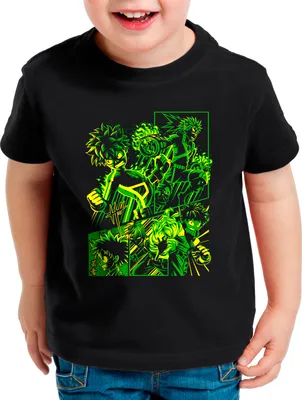 Produktbild von style3 Hero Team Kinder T-Shirt superhero japan acade mia manga