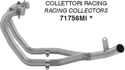 Obrázek produktu pro ARROW Racing sběrné potrubí z nerezové oceli bez katalyzátoru pro Moto Guzzi V85 TT od modelového roku 2021-