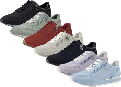 Produktbild von Tamaris Damen Schnürschuh Sneaker Reißverschluss 1-23613-20, Größe:38 EU, Farbe:Grau