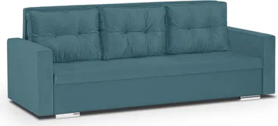 Produktbild von 3-Sitzer-Sofa mit Schlaffunktion FOLLER - Türkis