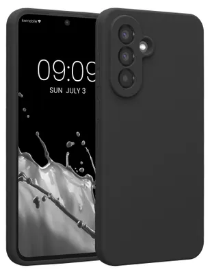 Produktbild von kwmobile Hülle kompatibel mit Samsung Galaxy A56 5G - Hülle Silikon gummiert - Handyhülle - Handy Case in Dunkelgrau