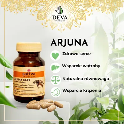 Produktbild von ARJUNA-RINDENEXTRAKT (450 mg) 60 KAPSELN – SATTVA (FOODS)