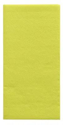 Produktbild von 150 Papstar Servietten DAILY Collection 1/8-Falz 32 cm x 32 cm limonengrün 89655