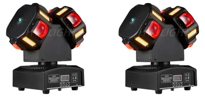 Obrázek produktu pro Pohyblivé světelné hlavy, ovládání DMX, jasné stroboskopické efekty, zástrčka EU