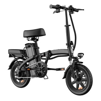 Produktbild von Elektrofahrrad URLIFE F1L - 250W Motor 48V 7.5Ah Batterie 14 Zoll Reifen Scheibenbremse - Schwarz