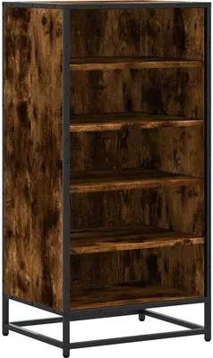 Obrázek produktu pro vidaXL Stojan na boty kouřový dub 48x38x97,5 cm materiál na bázi dřeva