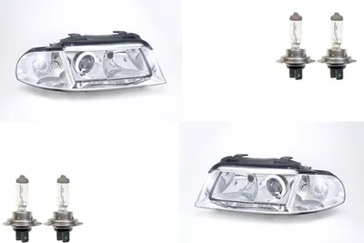 Produktbild von Scheinwerfer passend für Audi A4 8D 99-00 mit H7 H7 Set Links Rechts 8D0941029AK 8D0941030AK Johns