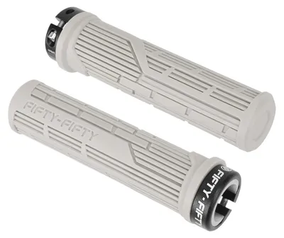 Productafbeelding van Fietsgrepen, mountainbike, vastklikbaar, grijs, voor stuurdiameter 20-23 mm