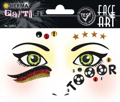 Produktbild von Herma FASHIONLine Face Art Aufkleber Deutschland