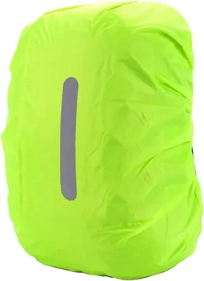 Produktbild von Regenhülle für Rucksack mit reflektierenden Streifen - Schützt Rucksack vor Regen und Schnee in 6 Größen (10L-80L)