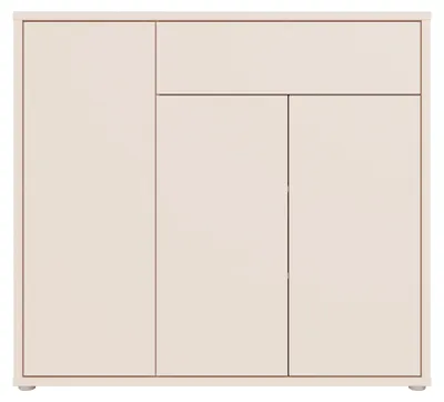 Produktbild von Schuhkommode >ALICE SPRINGS< in Sand - 109,2x99,1x34,9cm (BxHxT)