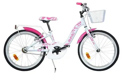 Produktbild von DINO Bikes – Kinderfahrrad 20" Girl White/Pink