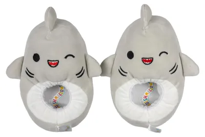 Produktbild von Squishmallows Gordon der Hai Hausschuhe 37-38