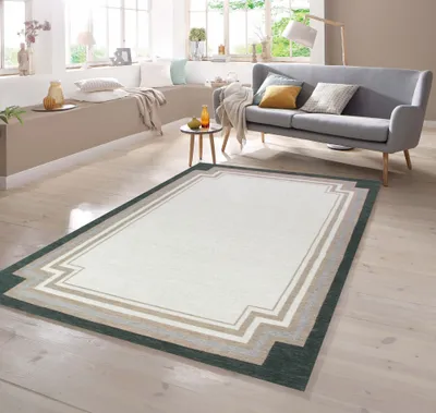 Obrázek produktu pro Moderní koberec v krémové barvě – rozměry 160 x 230 cm
