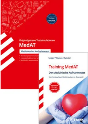 Immagine prodotto di STARK MedAT - Medizinischer Aufnahmetest - Training MedAT + Testsimulation MedAT